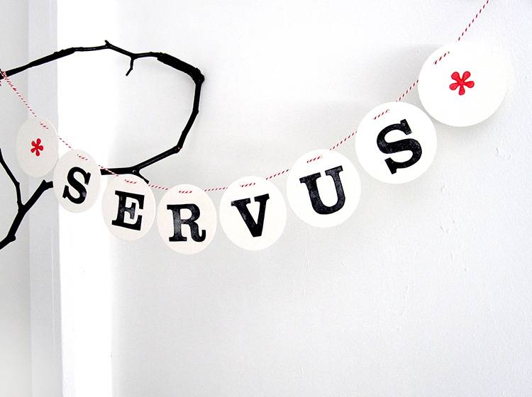 Renna Deluxe SERVUS Girlande