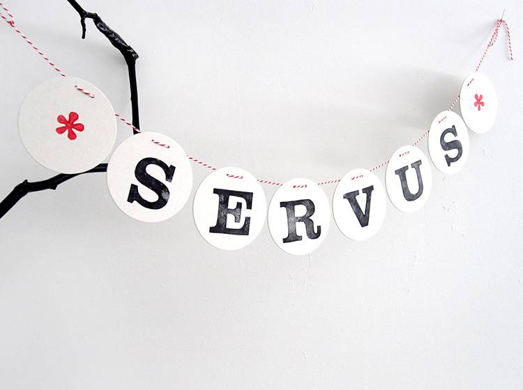 Renna Deluxe SERVUS Girlande