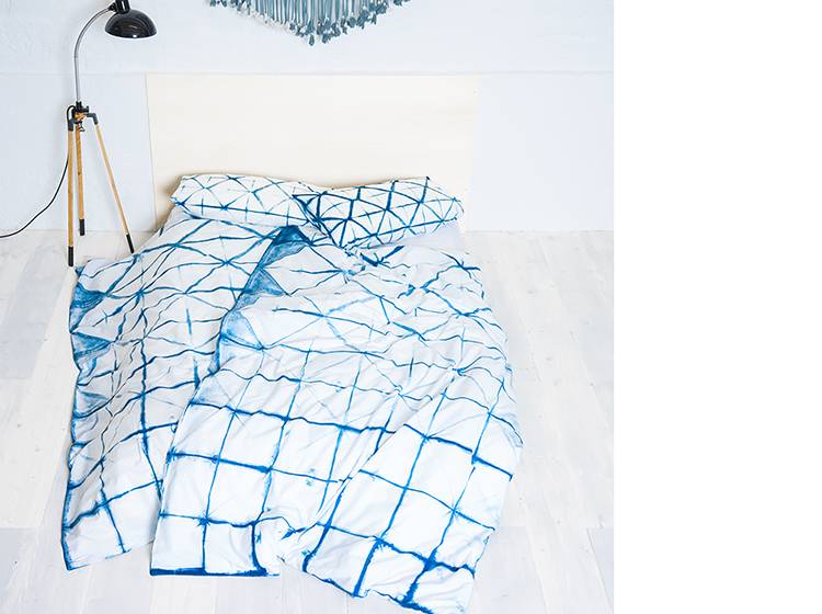 Renna Deluxe Shibori Bettwäsche Handgefärbt