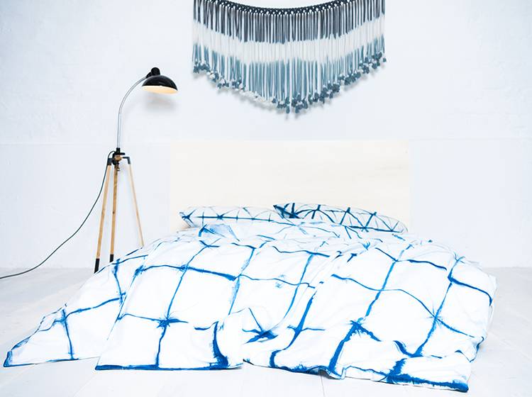 Renna Deluxe Shibori Bettwäsche handgefärbt
