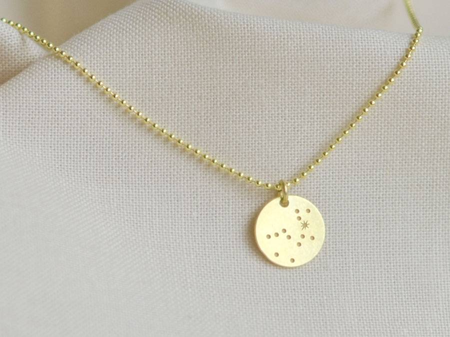 Renna Deluxe SIRIUS Sternbild Kette Gold