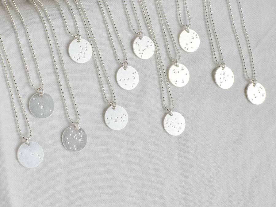 Renna Deluxe SIRIUS Sternbild Kette Silber