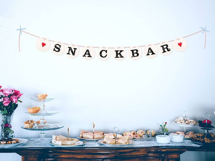 Renna Deluxe SNACKBAR Girlande