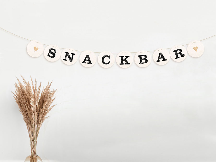 Renna Deluxe SNACKBAR Girlande