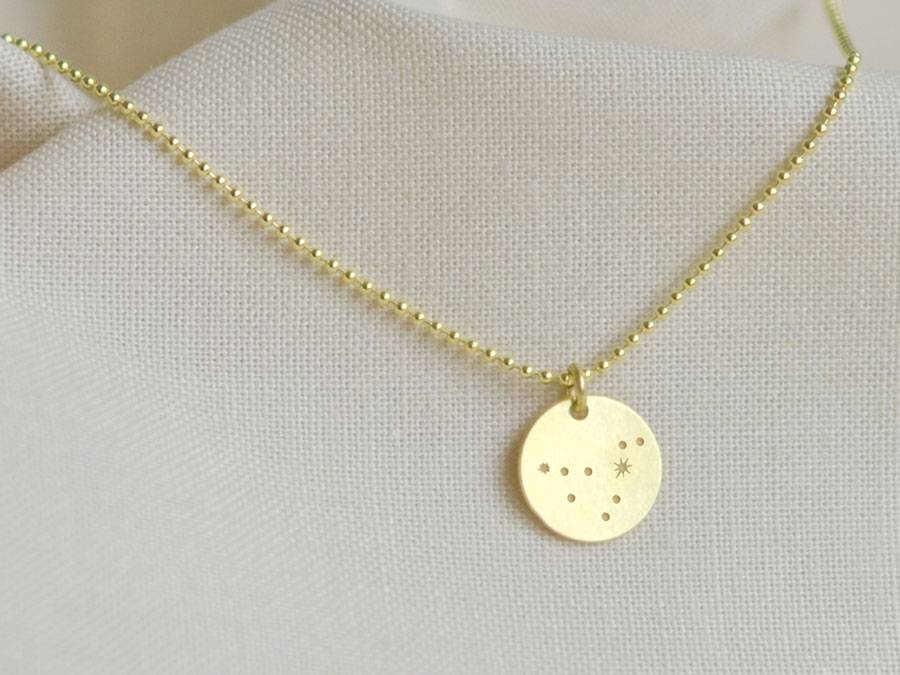 Renna Deluxe STEINBOCK Sternzeichen Kette Gold