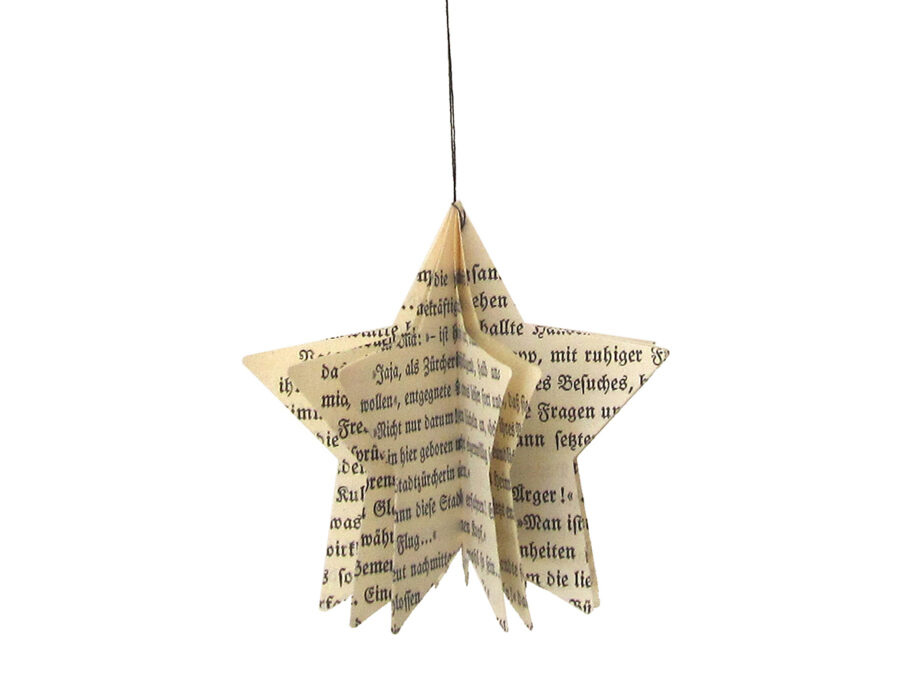 Renna Deluxe STERN Baumschmuck Anhänger