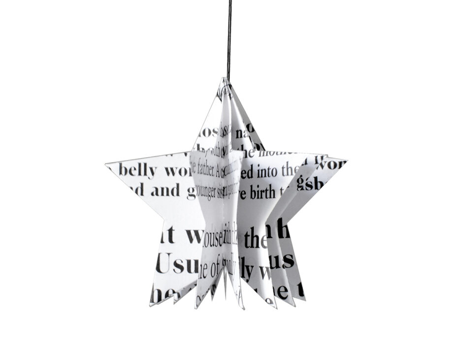 Renna Deluxe STERN Baumschmuck Anhänger