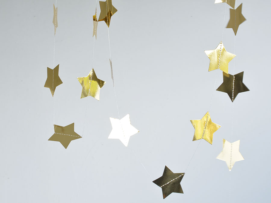 Renna Deluxe Sternengirlande Gold