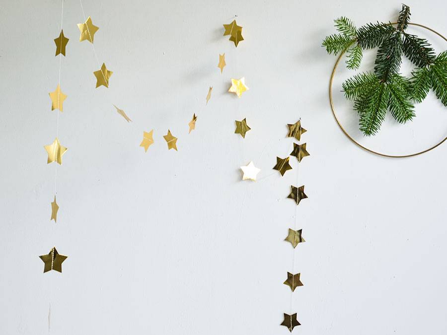 Renna Deluxe Sternengirlande Gold
