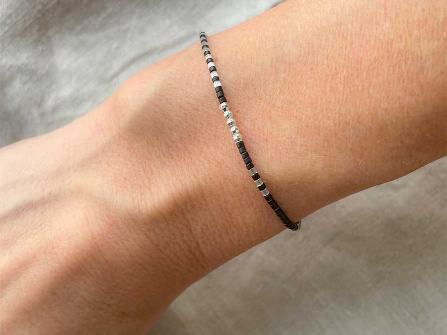 Renna Deluxe Sternenhimmel Armband Silber