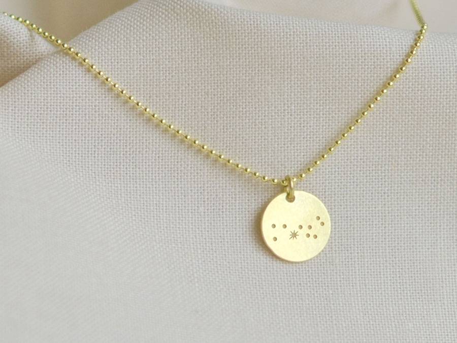 Renna Deluxe STIER Sternzeichen Kette Gold