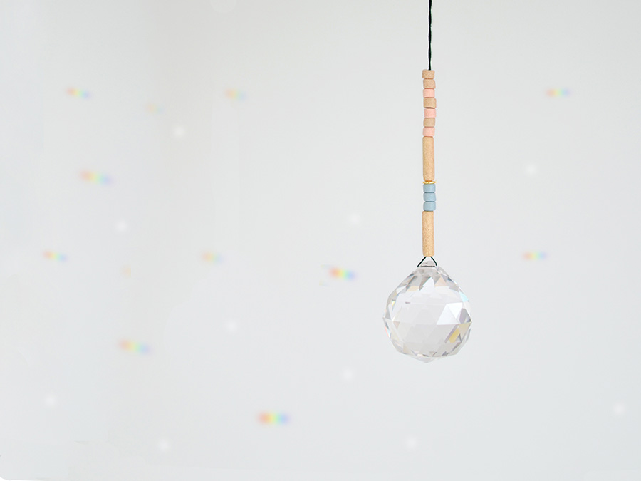 Renna Deluxe SUNCATCHER Beige Blau Korall