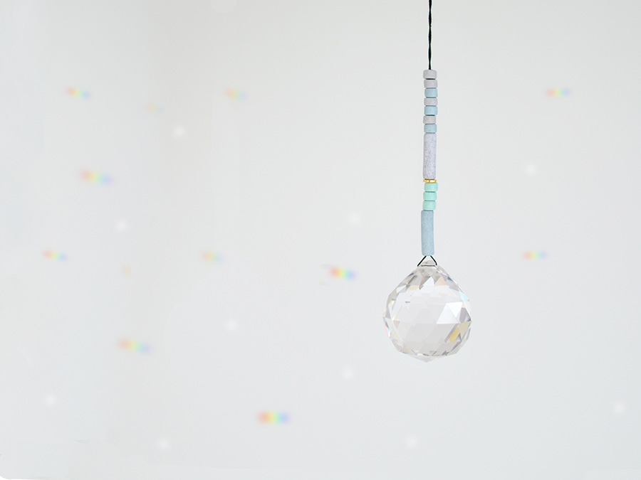 Renna Deluxe SUNCATCHER Blau Mint Grau