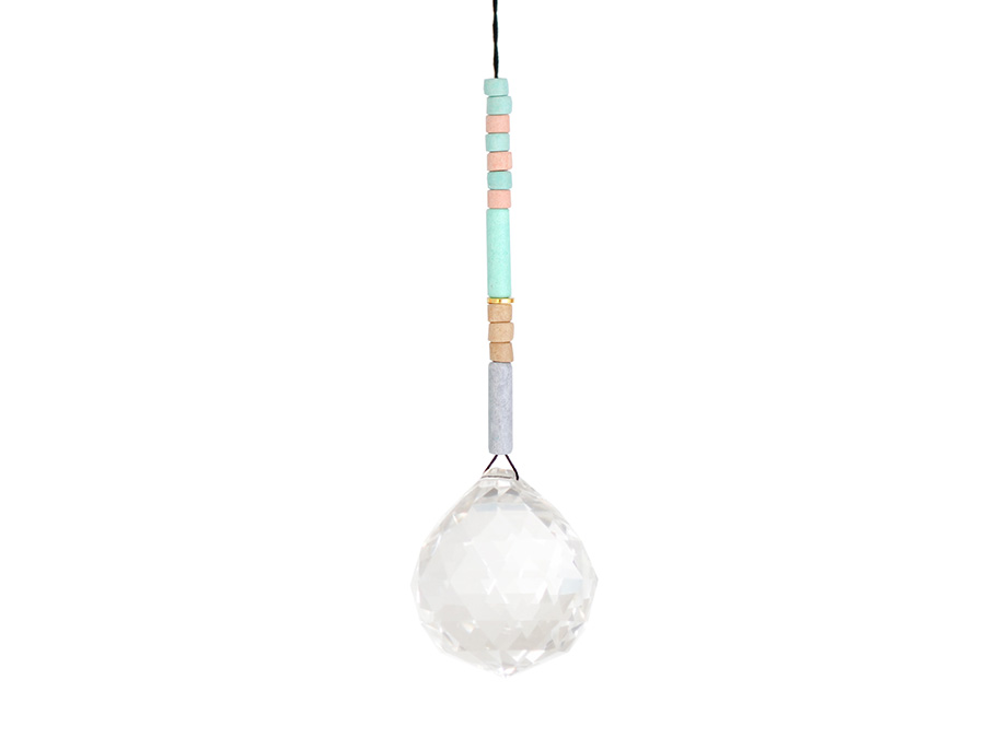 Renna Deluxe SUNCATCHER Grau Beige Mint