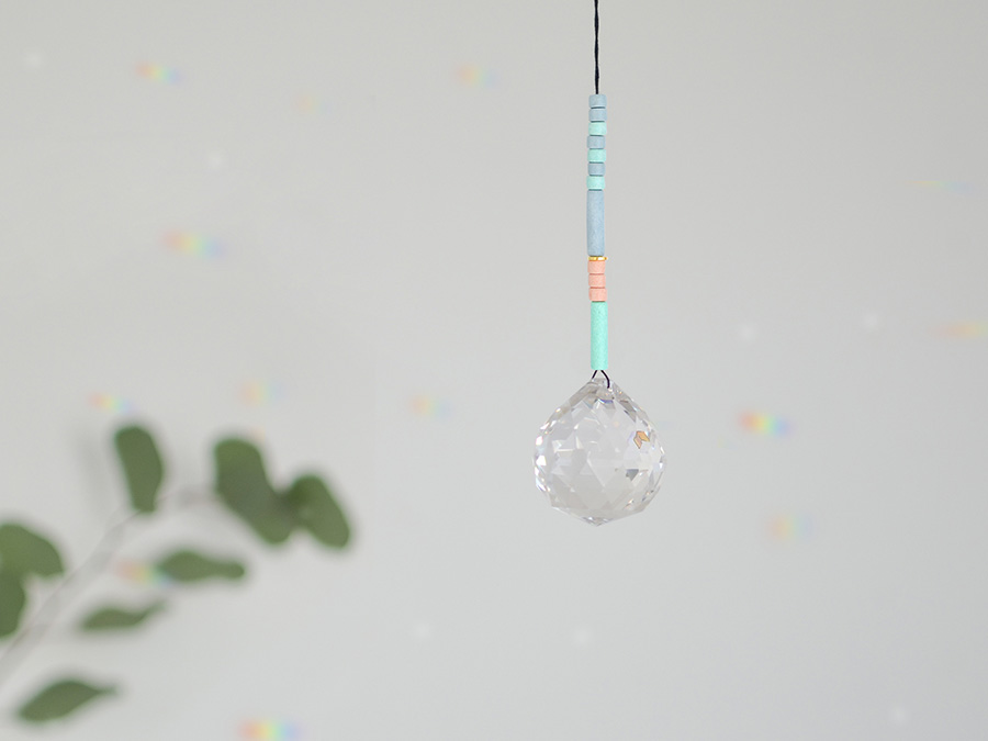 Renna Deluxe SUNCATCHER Mint Korall Blau