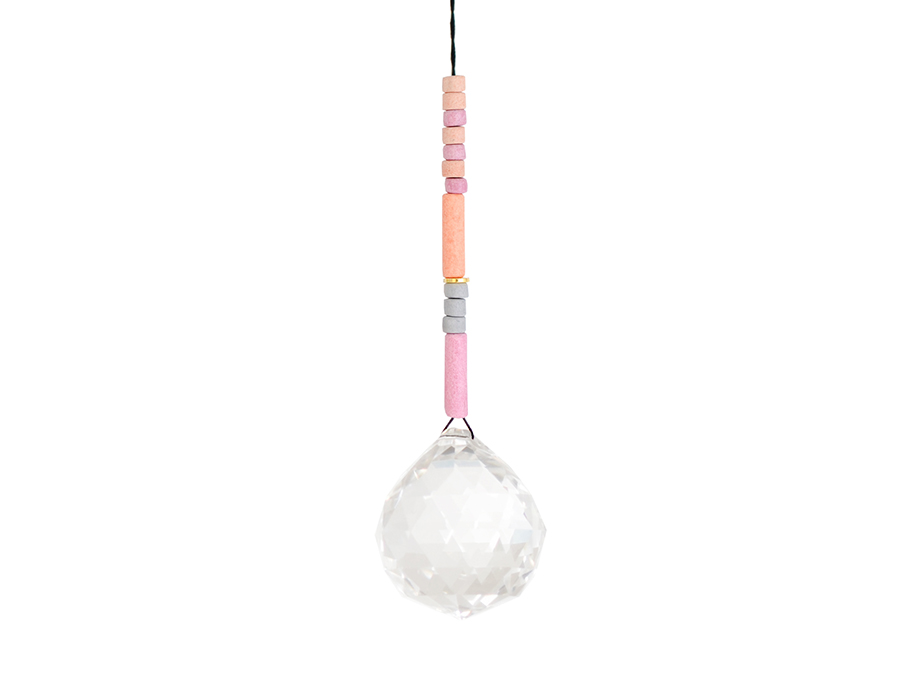Renna Deluxe SUNCATCHER Rosa Grau Korall