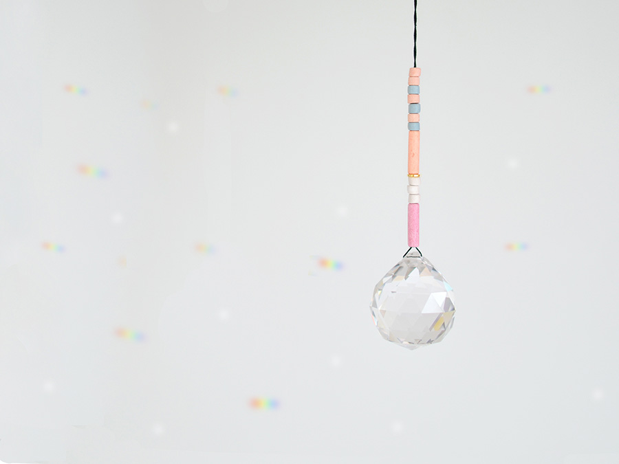 Renna Deluxe SUNCATCHER Rosa Korall