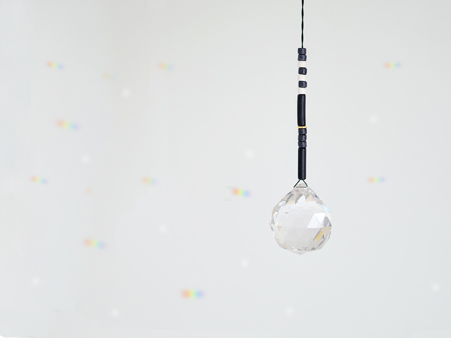 Renna Deluxe SUNCATCHER Schwarz Gold