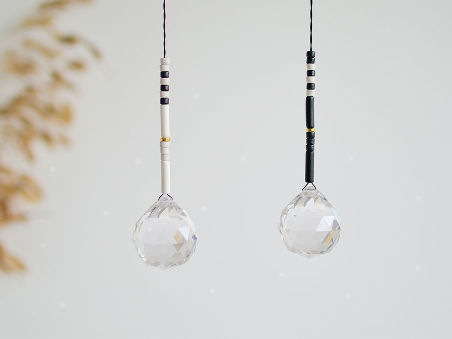 Renna Deluxe SUNCATCHER Schwarz Gold