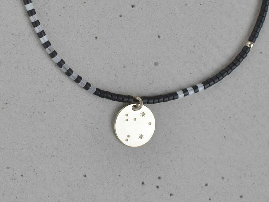 Renna Deluxe WAAGE Sternzeichen Armband Silber