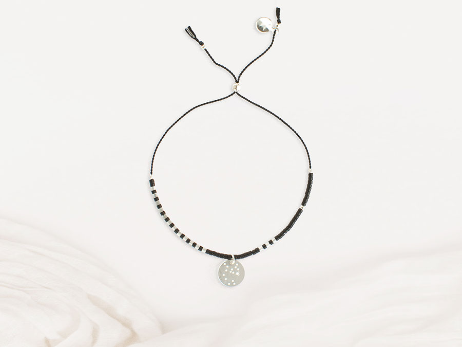 Renna Deluxe WAAGE Sternzeichen Armband Silber