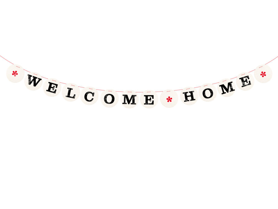 Renna Deluxe WELCOME HOME Girlande