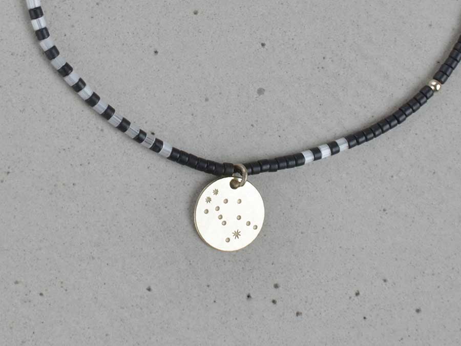 Renna Deluxe ZWILLINGE Sternzeichen Armband Silber