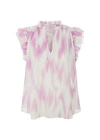 Riani ÄRMELLOSE BLUSE MIT IKAT PRINT