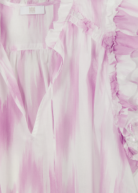 Riani ÄRMELLOSE BLUSE MIT IKAT PRINT