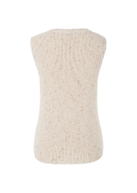 Riani BAUMWOLL-STRICKTOP MIT LUREXEINSCHLÜSSEN