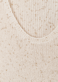 Riani BAUMWOLL-STRICKTOP MIT LUREXEINSCHLÜSSEN