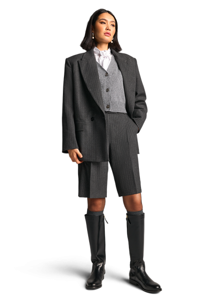 Riani BERMUDA AUS FLANNEL STRIPE