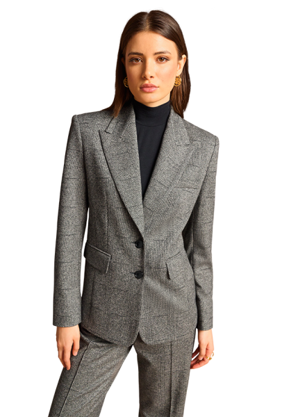 Riani BLAZER AUS GLENCHECK JERSEY