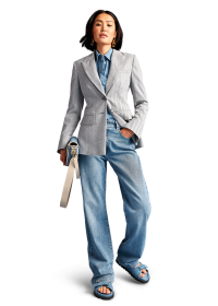 Riani BLAZER AUS PINSTRIPE FLANNEL