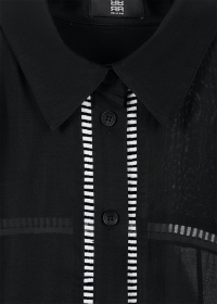 Riani BLUSE AUS BAUMWOLL-SEIDEN-BATIST