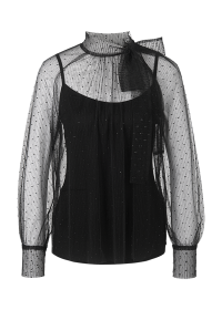Riani BLUSE AUS CRYSTAL TULLE