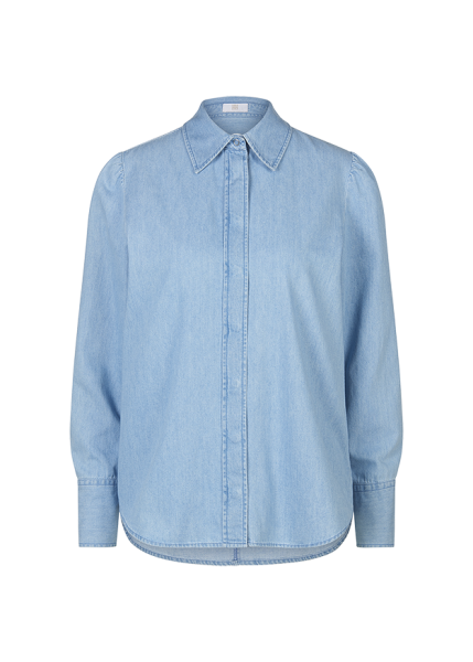 Riani BLUSE AUS LIGHT DENIM