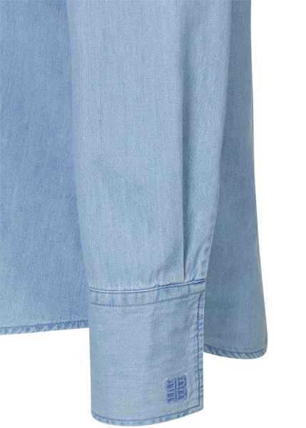 Riani BLUSE AUS LIGHT DENIM