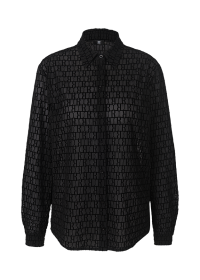 Riani BLUSE AUS LOGO TULLE