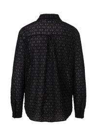 Riani BLUSE AUS LOGO TULLE