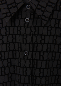 Riani BLUSE AUS LOGO TULLE