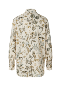 Riani BLUSE MIT SAFARINO PRINT