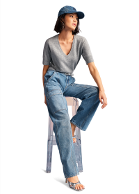 Riani CARGO JEANS AUS AUTHENTIC DENIM