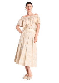 Riani CARMEN-BLUSE MIT SUBTLE PRINT