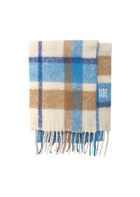 Riani CHECK-SCHAL MIT ALPAKAWOLLE