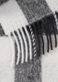 Riani CHECK - SCHAL MIT ALPAKAWOLLE