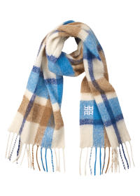 Riani CHECK-SCHAL MIT ALPAKAWOLLE