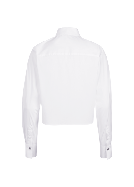 Riani CROPPED BLUSE AUS POPELINE STRETCH