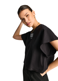 Riani CROPPED SHIRT MIT RIANI-LOGO