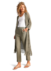 Riani GARMENT DYED LINEN SHORTS